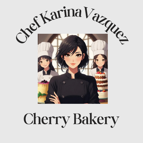 Chef Karina Vazquez en Cherry Bakery